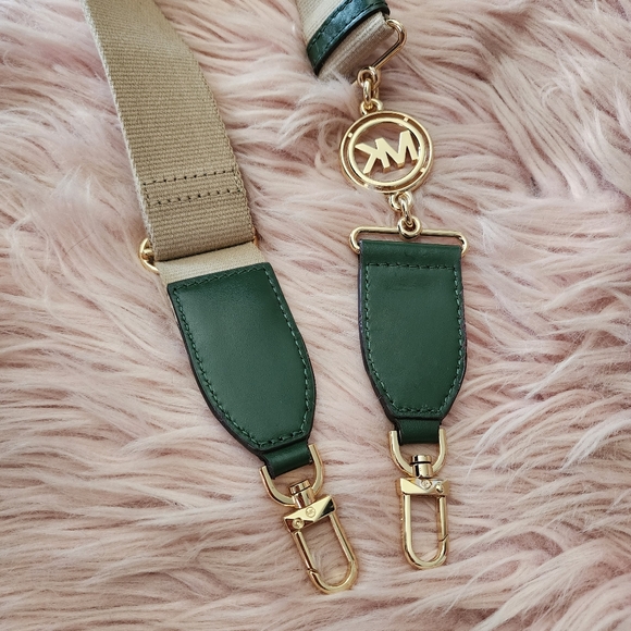 Michael Kors canvas replacement crossbody shoulder strap MK - Picture 4 of 7